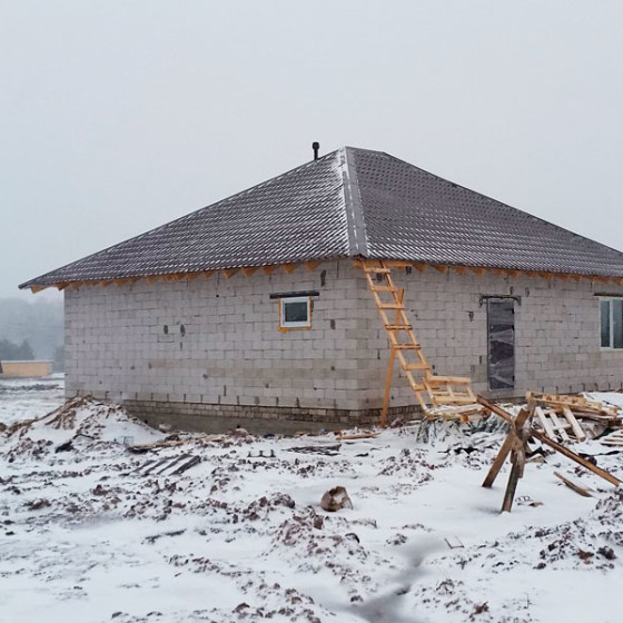 Строительство коттеджа из газобетона в Кирове