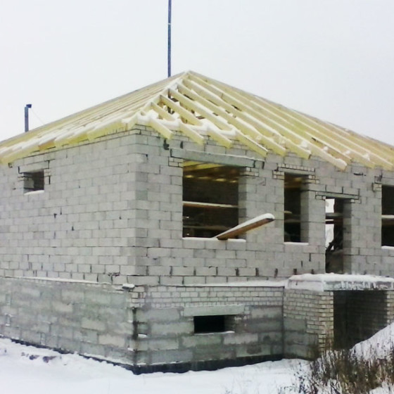 Строй-Профи. Коттедж из газобетона 220 кв.м.