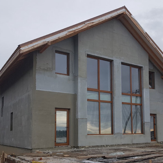 Строй-Профи. Коттедж из газобетона