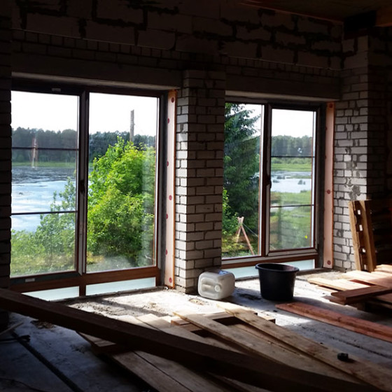 Строй-Профи. Коттедж из газобетона