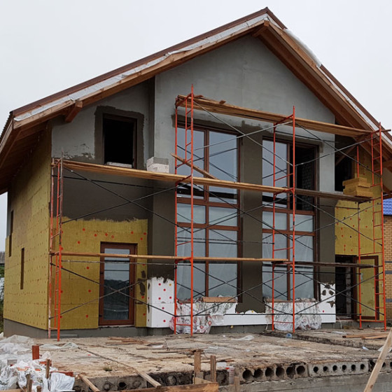 Строй-Профи. Коттедж из газобетона