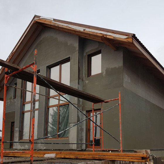 Строй-Профи. Коттедж из газобетона