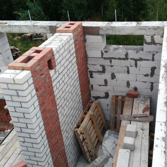 Строй-Профи. Коттедж из газобетона 170 кв. м.