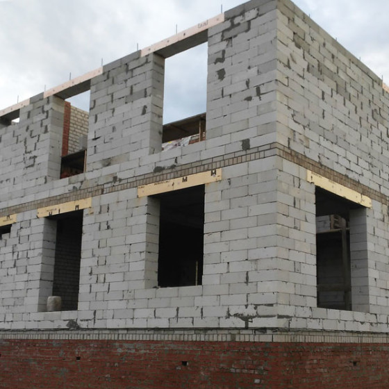 Строй-Профи. Коттедж из газобетона 170 кв. м.