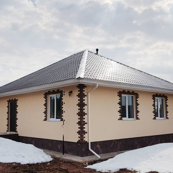 Строительство коттеджа из газобетона в Кирове